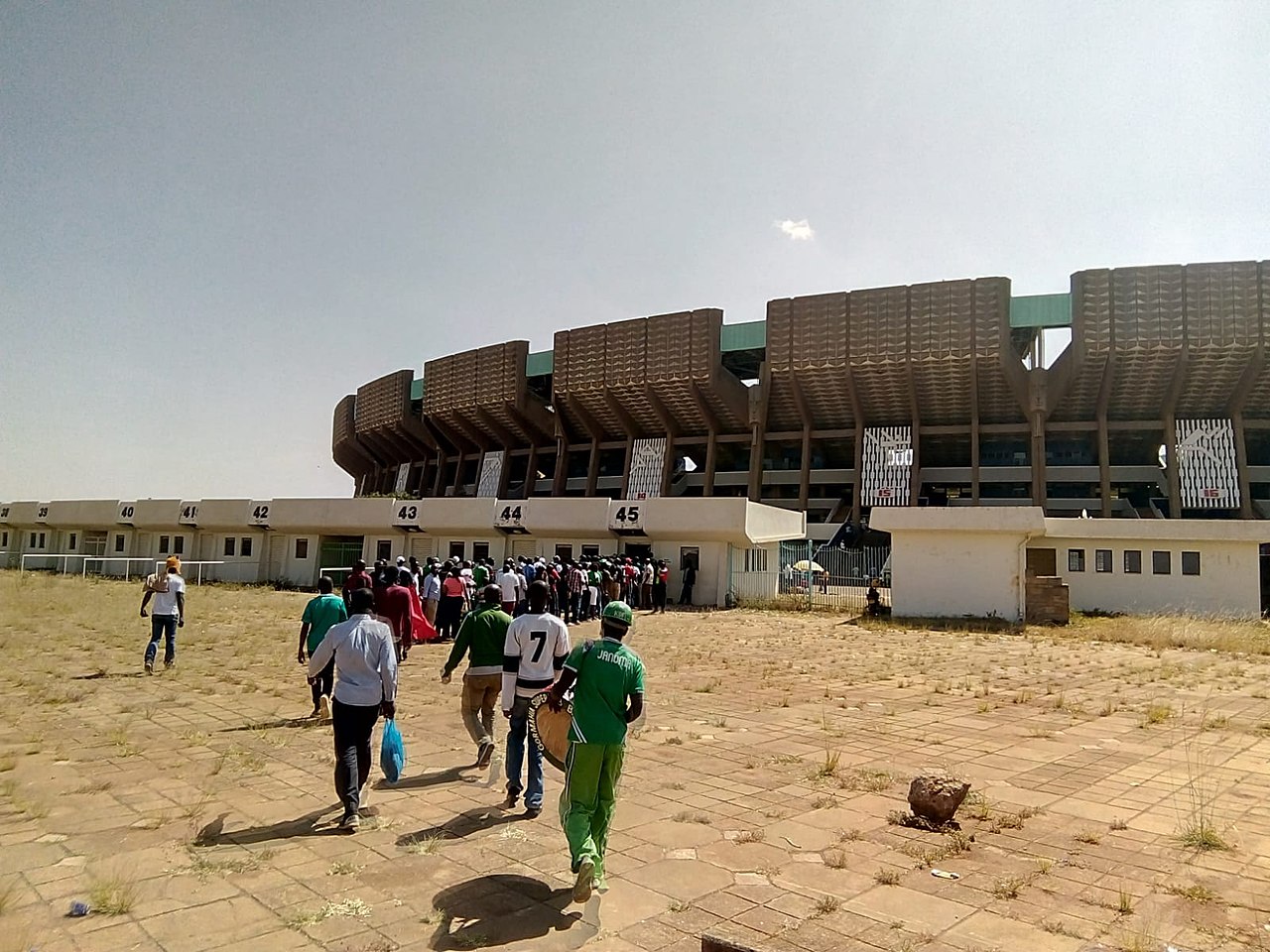 Kasarani Stadium before a match