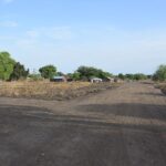 A road connecting areas in South Sudan