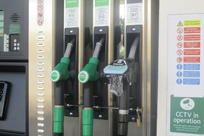 Petrol station closed during fuel shortage
