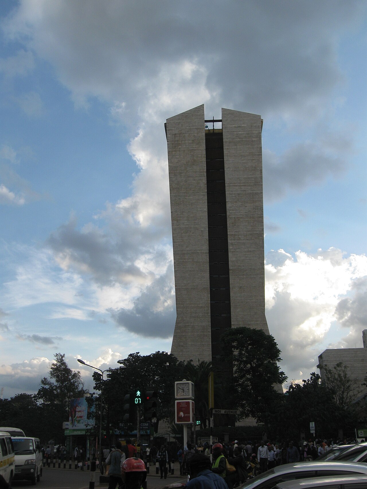 Cooperative Bank building in Nairobi Kenya