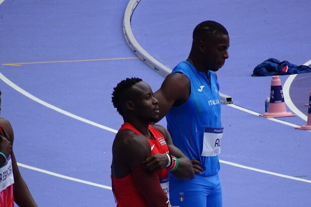 Ferdinand Omanyala Kenya sprinter