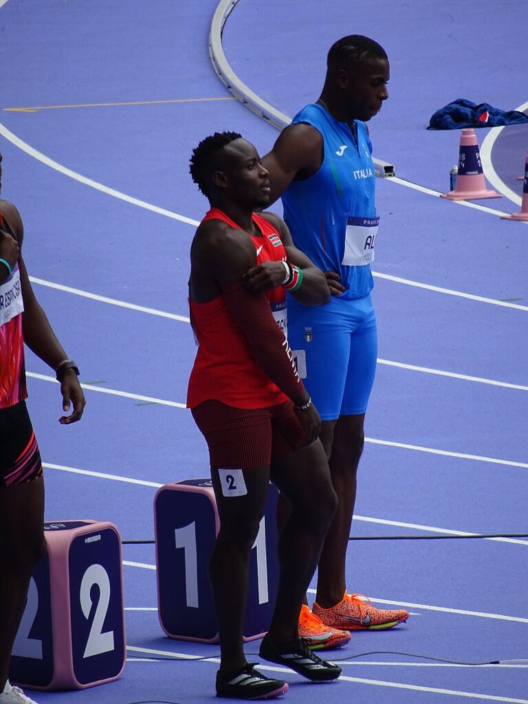 Ferdinand Omanyala Kenya sprinter