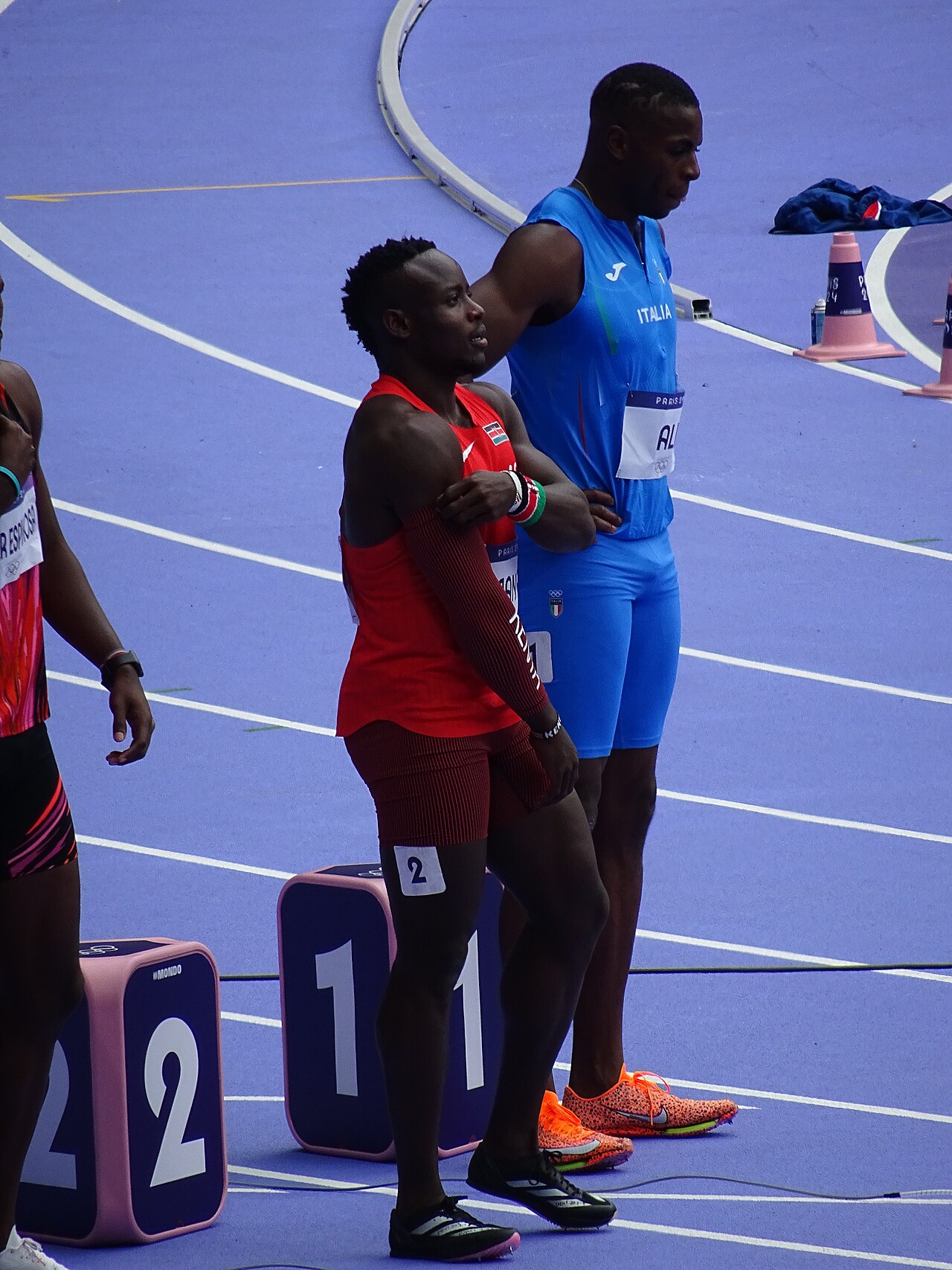 Ferdinand Omanyala Kenya sprinter
