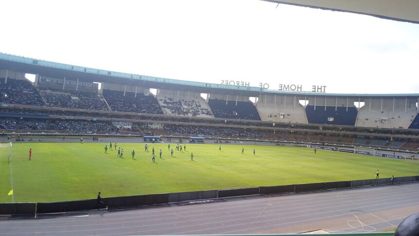 Inside Moi International Sports Centre Kasarani