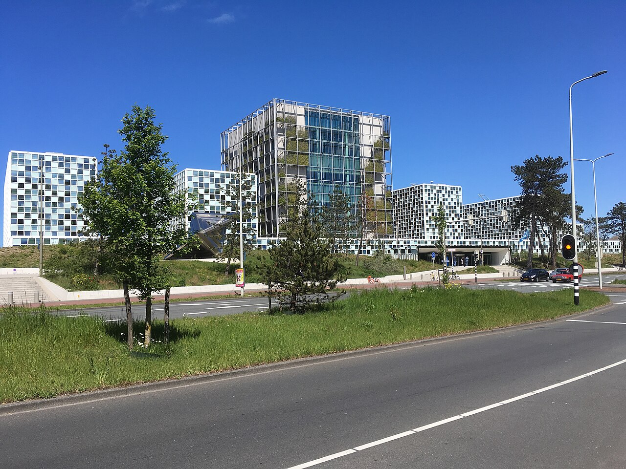 International Criminal Court building in The Hague