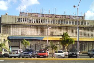 Jomo Kenyatta International Airport in Nairobi