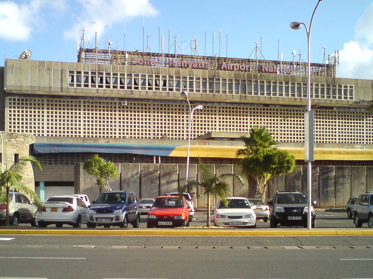 Jomo Kenyatta International Airport in Nairobi