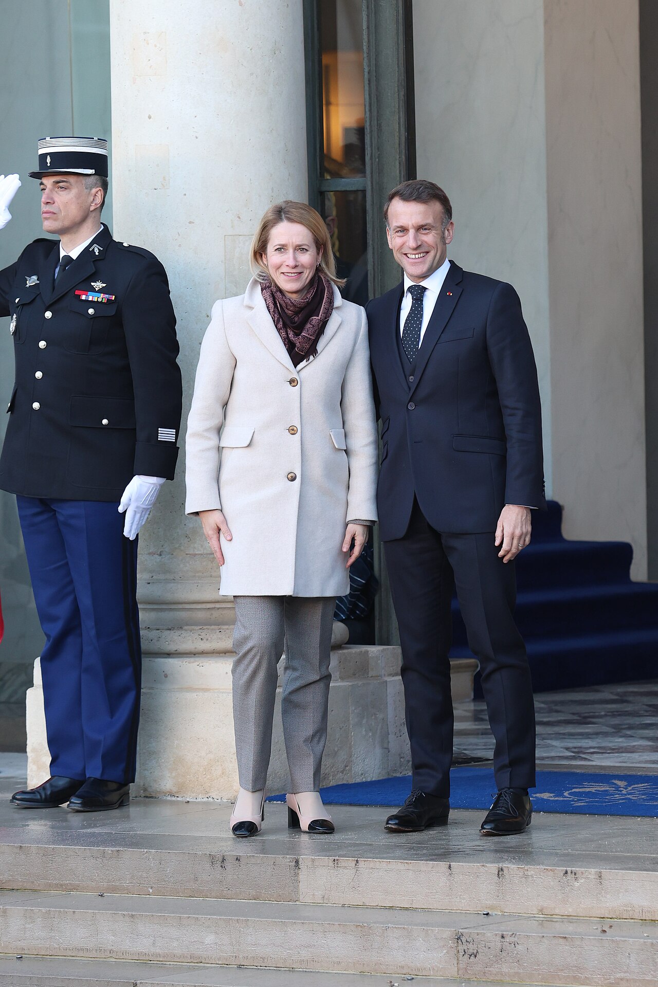 French President Emmanuel Macron with European leaders in 2026