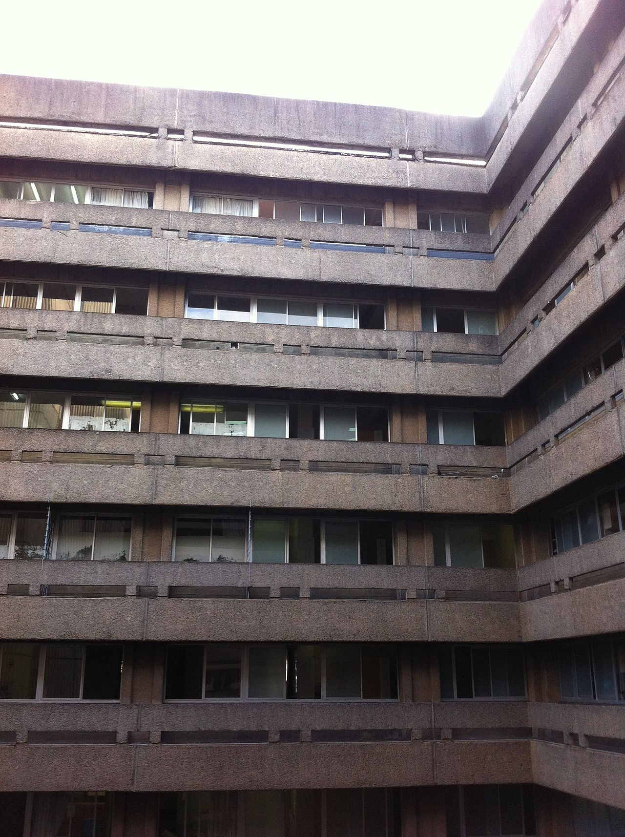 Kenyatta National Hospital building in Nairobi