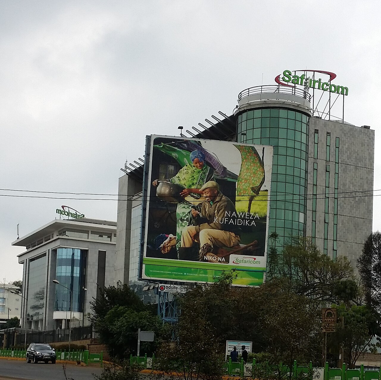 Safaricom Centre headquarters building in Nairobi