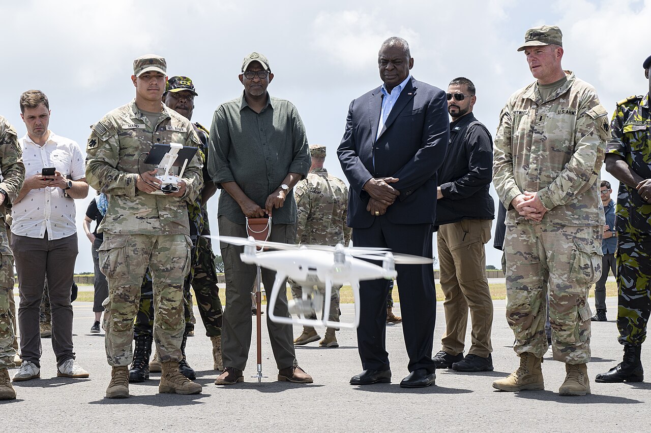 Kenya Defense Forces drone demonstration