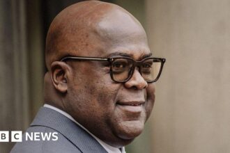 DR Congo President Felix Tshisekedi