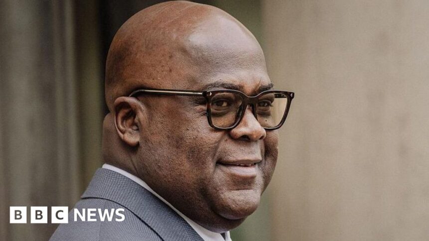 DR Congo President Felix Tshisekedi