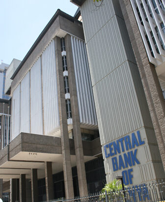 Central Bank of Kenya building in Nairobi