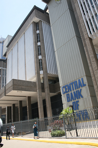 Central Bank of Kenya building in Nairobi