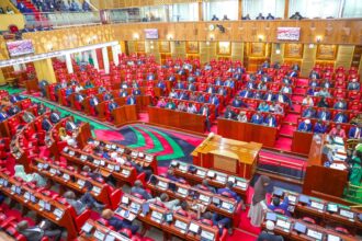 Kenya Parliament building in Nairobi