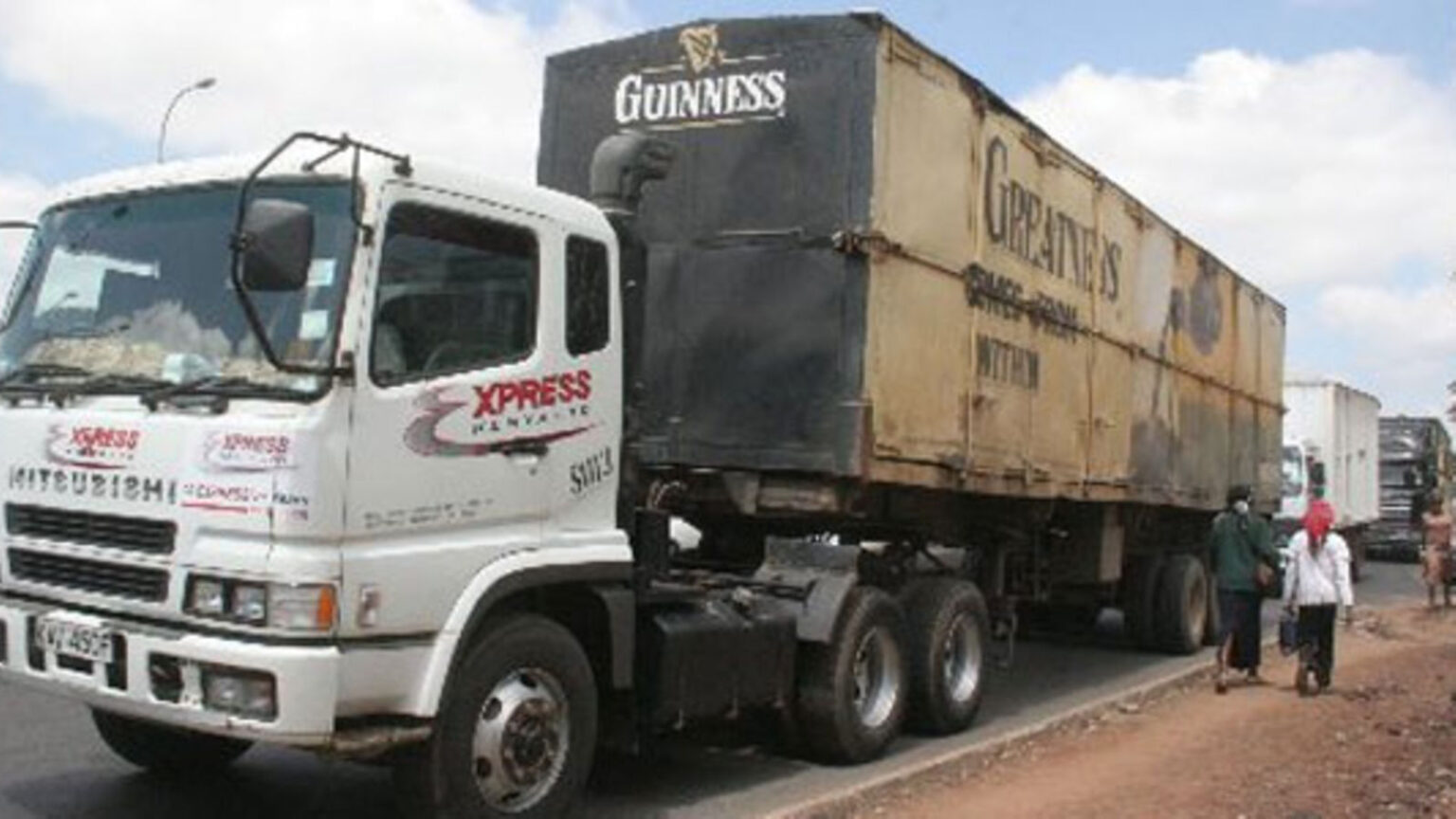 An Express Kenya trailer
